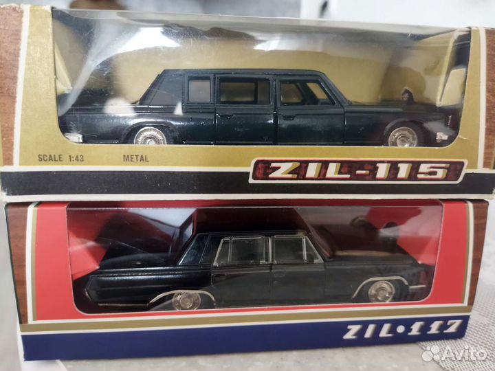 Модели ЗИЛ 115 и ЗИЛ 117