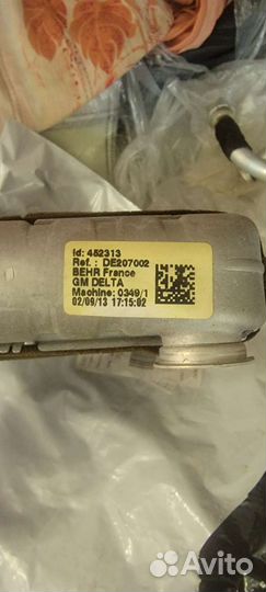 Радиатор печки opel astra j