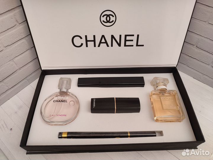 Подарочный набор Chanel 5 в 1 Шанель