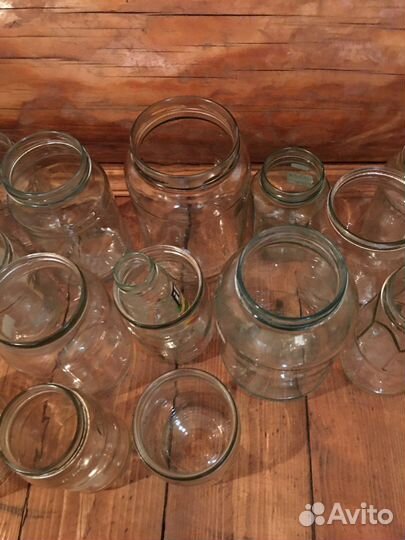 Банки стеклянные и керамические