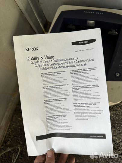 Xerox phaser 3250