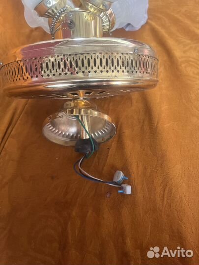 Люстра потолочная бу с вентилятором