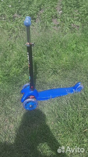 Самокат детский трехколесный бу