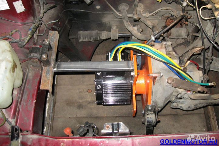 Электродвигатель HPM-10KW (bldc) 24-38л.с (10кВт)