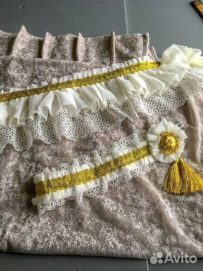 Комплект для декора окна новый(фото в интерьере)