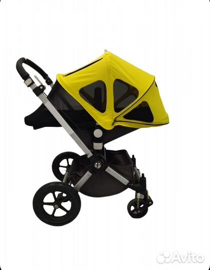 Коляска bugaboo fox 2 total black 2 в 1