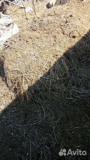 Навоз конский, удобрение