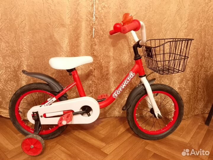 Детский велосипед 14 дюймов для девочки