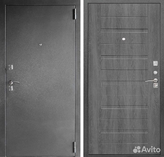 Двери входные металлические