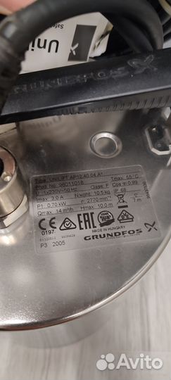 Насос grundfos unilift ap12.40.04.a1