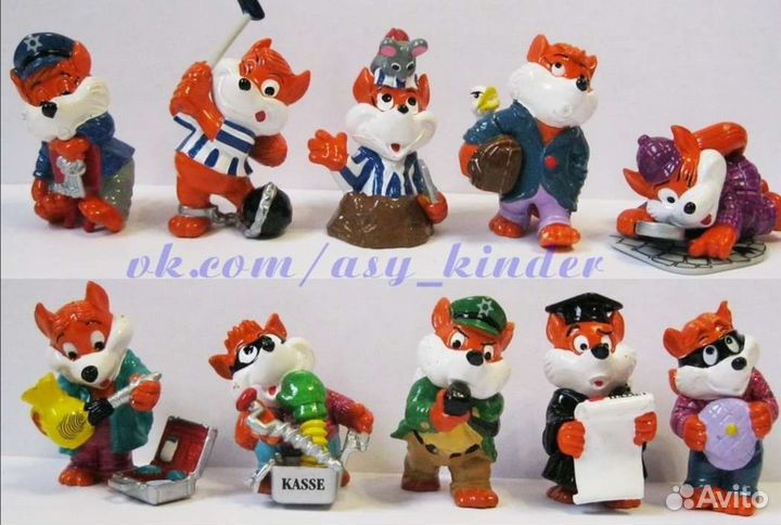 Игрушки из киндер