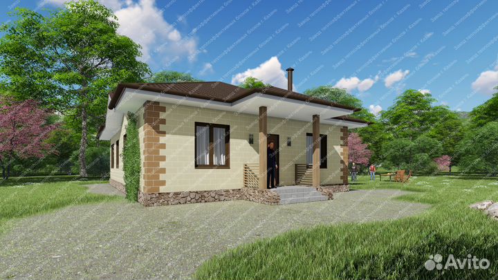 Теплоблоки на дом 119 кв.м. кр-24