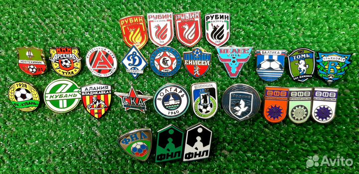 Значки футбольных клубов Фнл 1 Лига