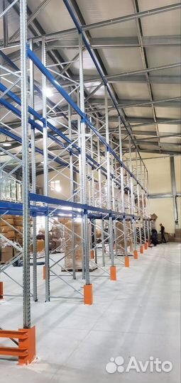 Стеллаж паллетный фронтальный