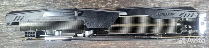 Видеокарта asus RX580 strix gaming 8gb