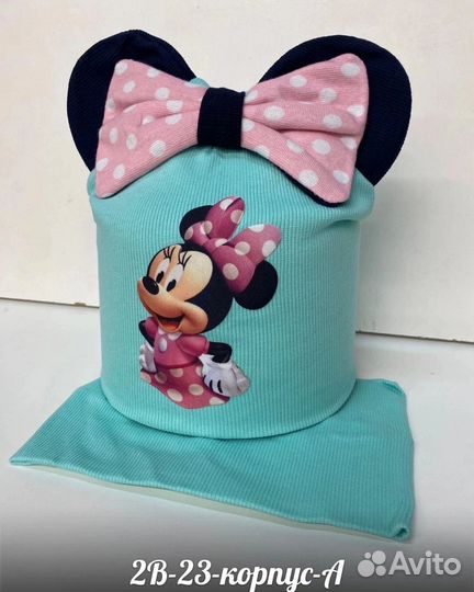 Шапка и снуд для девочки