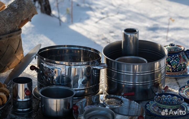 Самовар турецкий на дровах на дровах