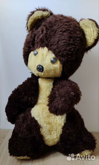 Игрушка, мишка СССР винтаж 1979 крупный