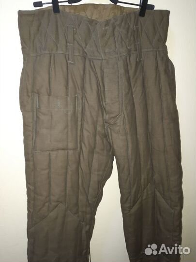Штаны ватные СССР ркка шаровары ватные зимние