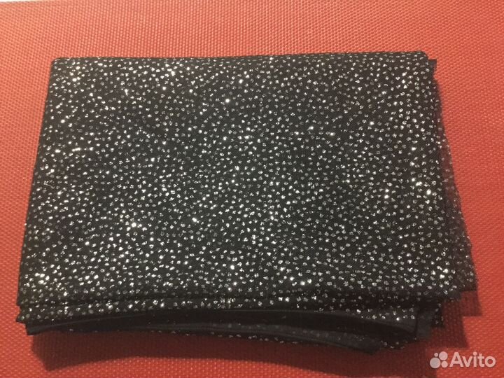 Ткань сетка с мерцающими блестками