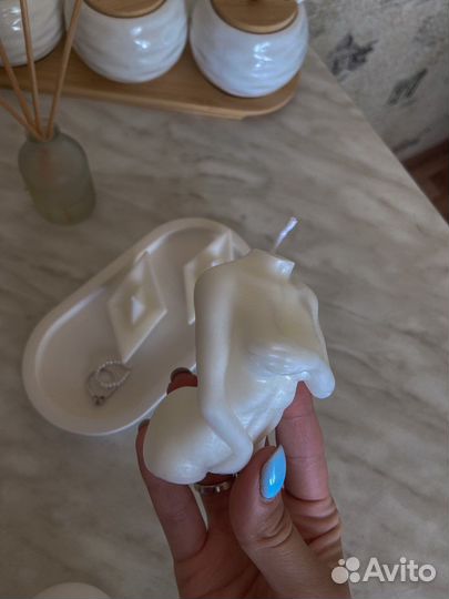 Ароматическая свеча ручной работы