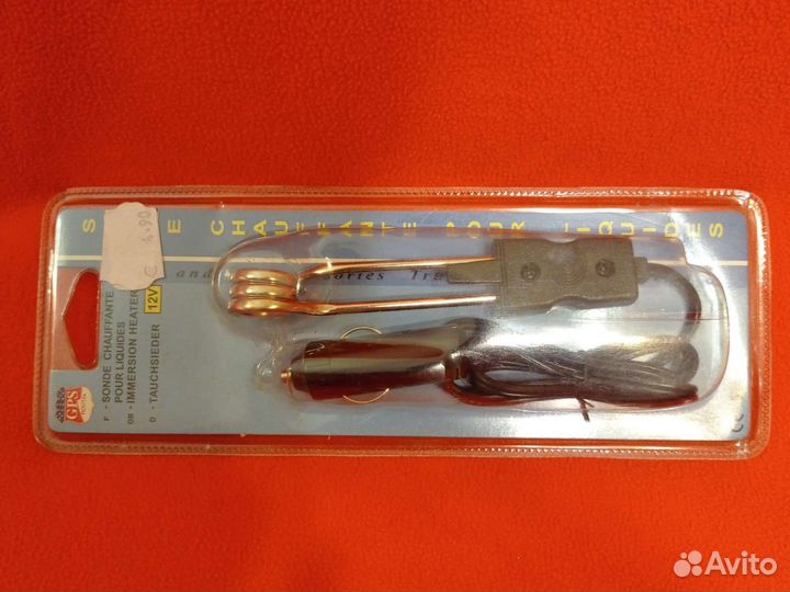 Кипятильник автомобильный