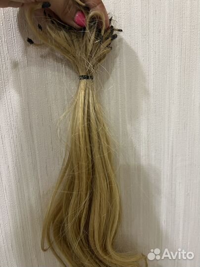 Натуральный прямой волос для наращивания