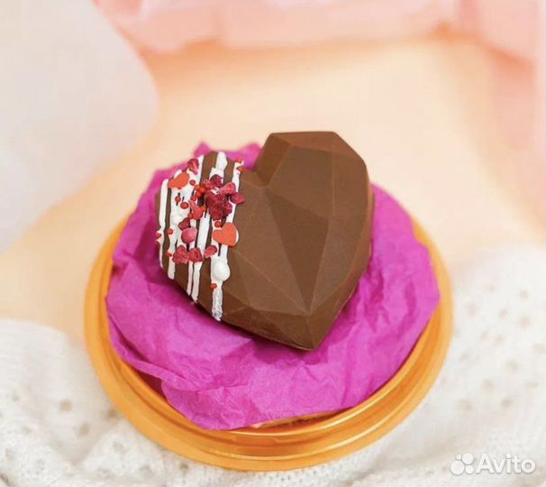 Шоколадные бомбочки сердце