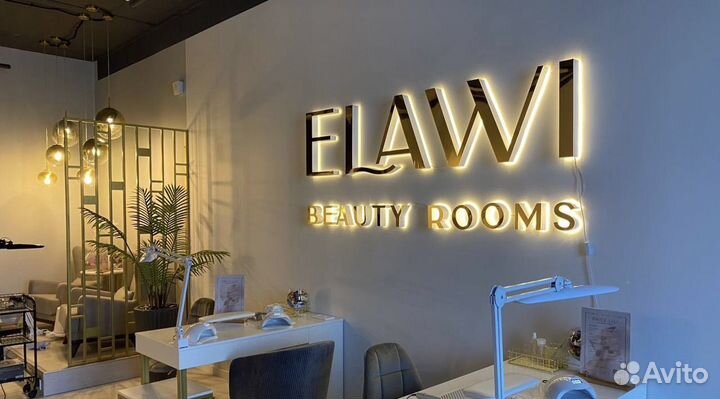 Рекламная вывеска для бизнеса