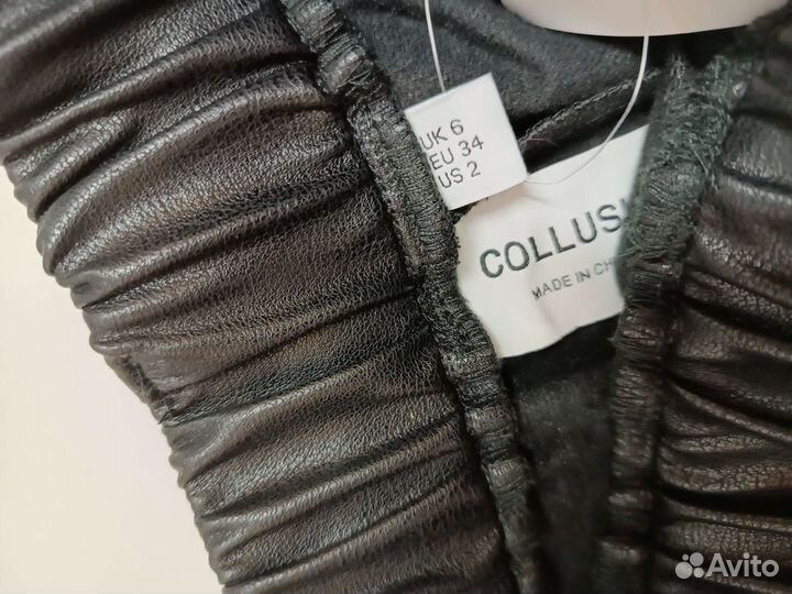 Шорты женские экокожа