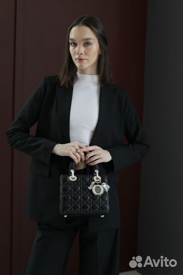 Сумка Lady Dior My abcdior черная