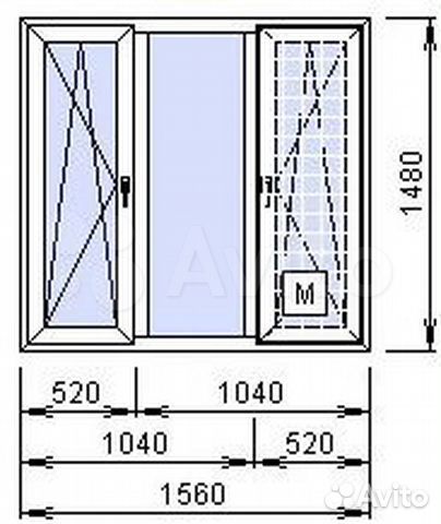 Пластиковое окно