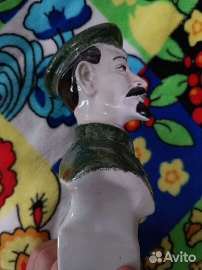 Редкий бюст Ф.Э.Дзержинского из фарфора