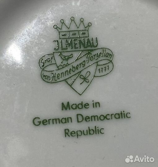 Блюдо Jlmenau ГДР