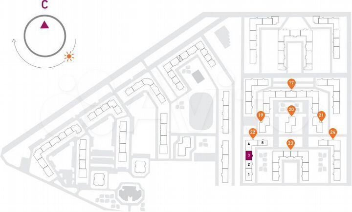 1-к. квартира, 31,2 м², 17/17 эт.
