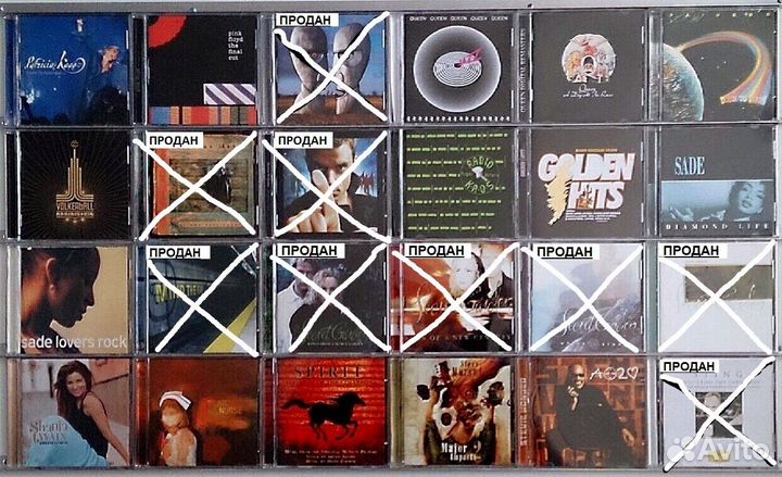 Музыкальные CD.Зарубежные исполнители.Часть 3