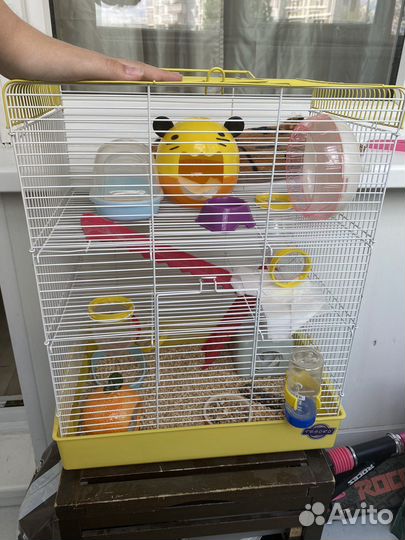 Клетка для хомяков б/у
