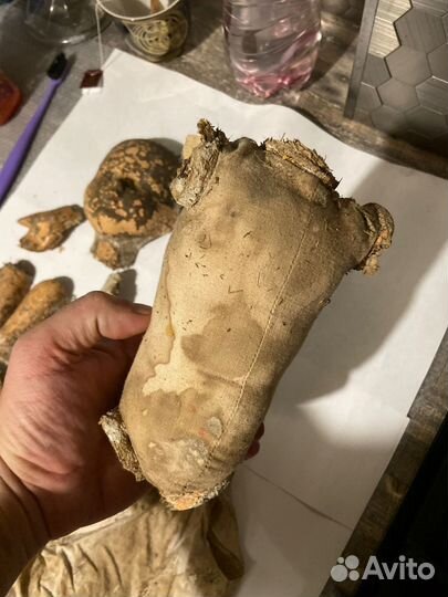 Кукла СССР редкая. Пресопилки. Части тела. На вост