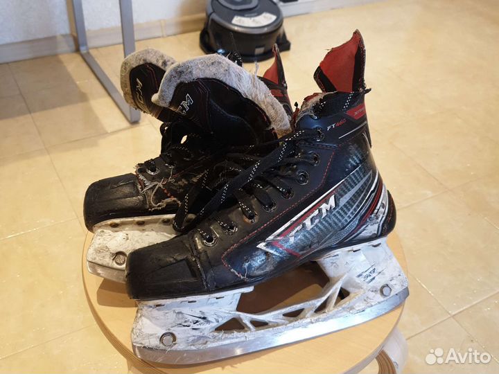 Коньки хоккейные ссм Jetspeed FT460