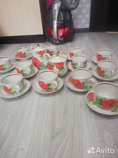 Чайный сервиз на 12 персон Украина Бориславский фз