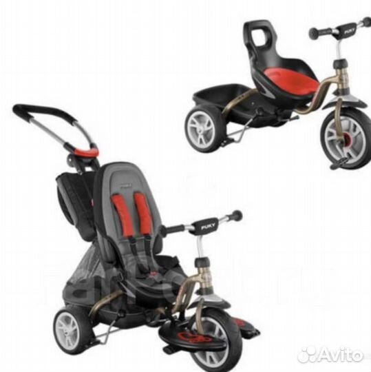 Трехколесный велосипед Puky Ceety Cat S6