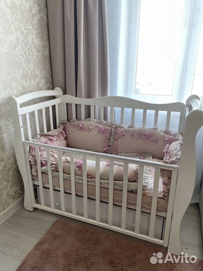 Кроватка детская антел julia