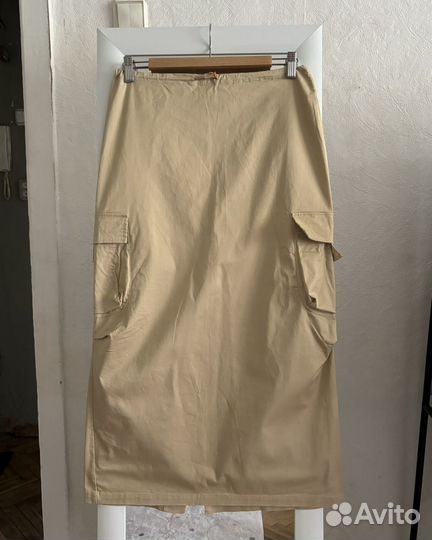 Юбка карго длинная