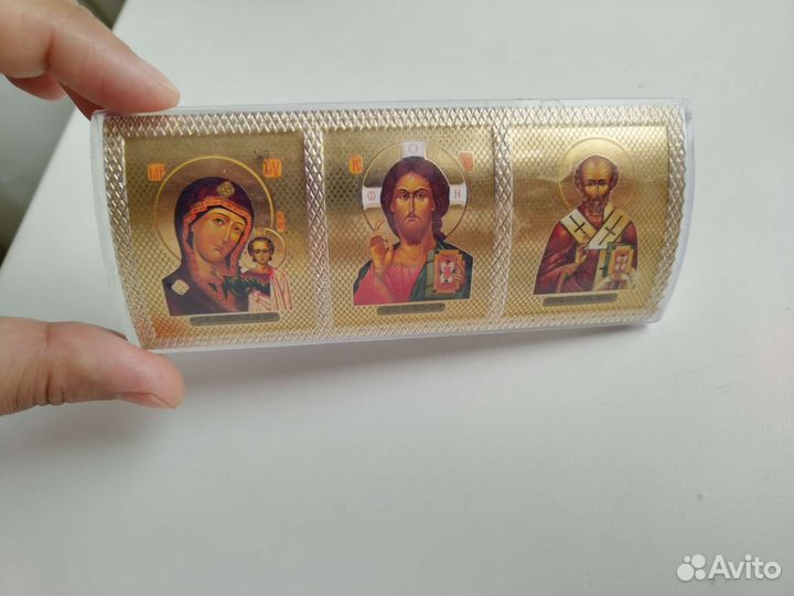 Икона 3 шт. : автомобильная, карманная,для алтаря