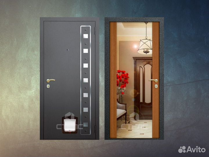 Дверь входная с улучшенной теплоизоляцией для дачи