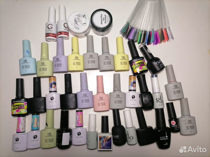 Для маникюра, база, топ, гель лаки