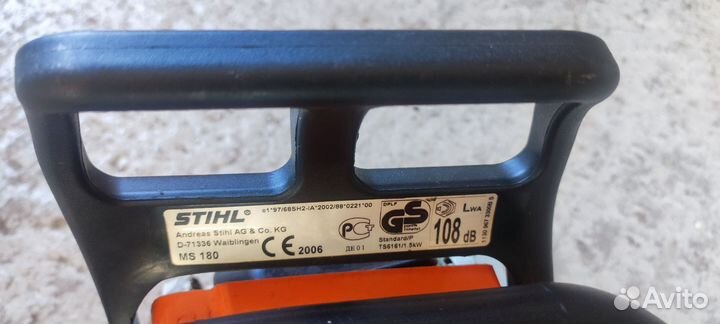 Бензопила stihl MS 180 Оригинал USA