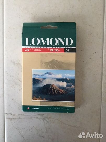 Фотобумага глянцевая Lomond для струйной печати