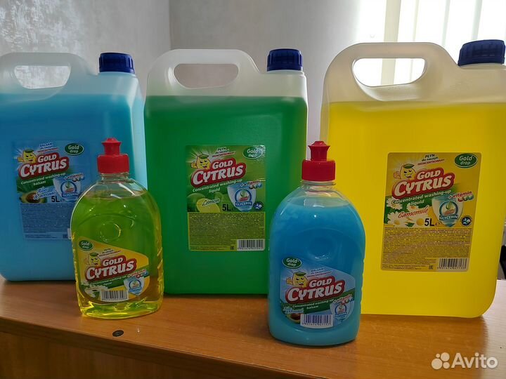 Средство для мытья посуды Голд Цитрус