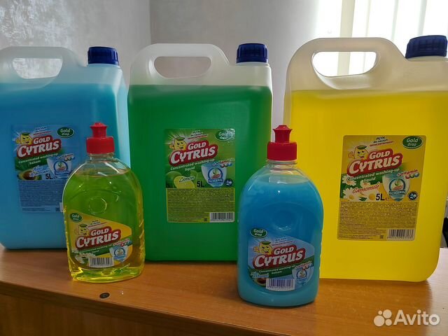 Средство для мытья посуды Голд Цитрус